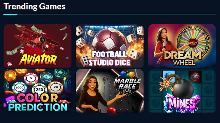 UltraWin Casino games